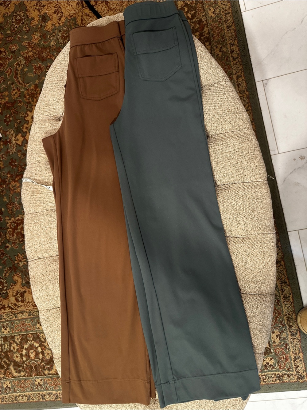 Two Pairs Halara DayStretch High Waisted Pockets Straight Leg Casual Pants